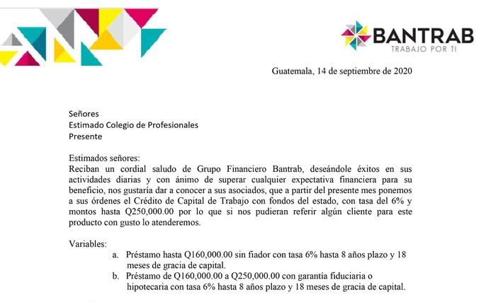 Información Importante Banco de los Trabajadores.