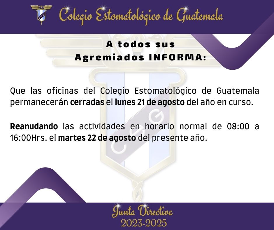 Lunes 21 de Agosto de 2023