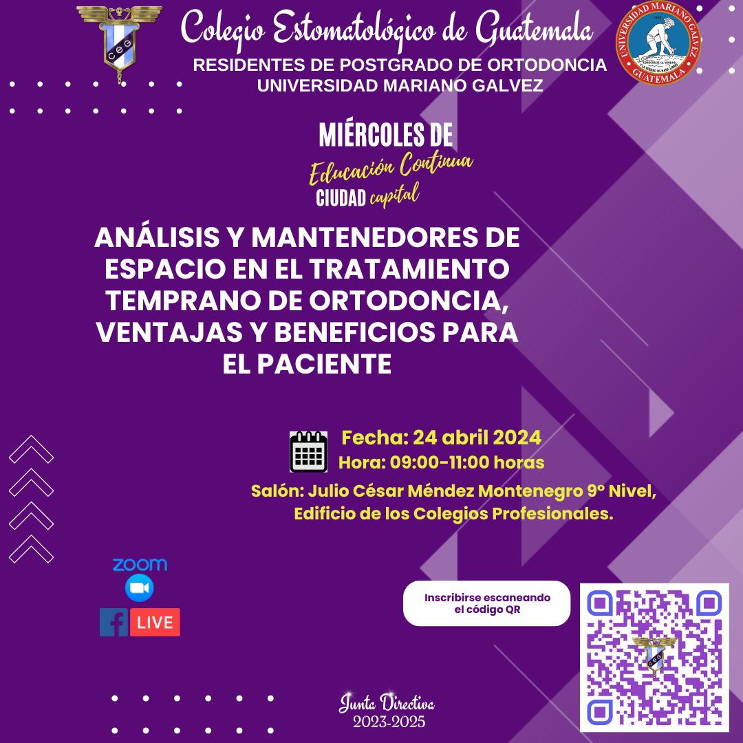 Miércoles de Educación Continua 24 de abril 2024