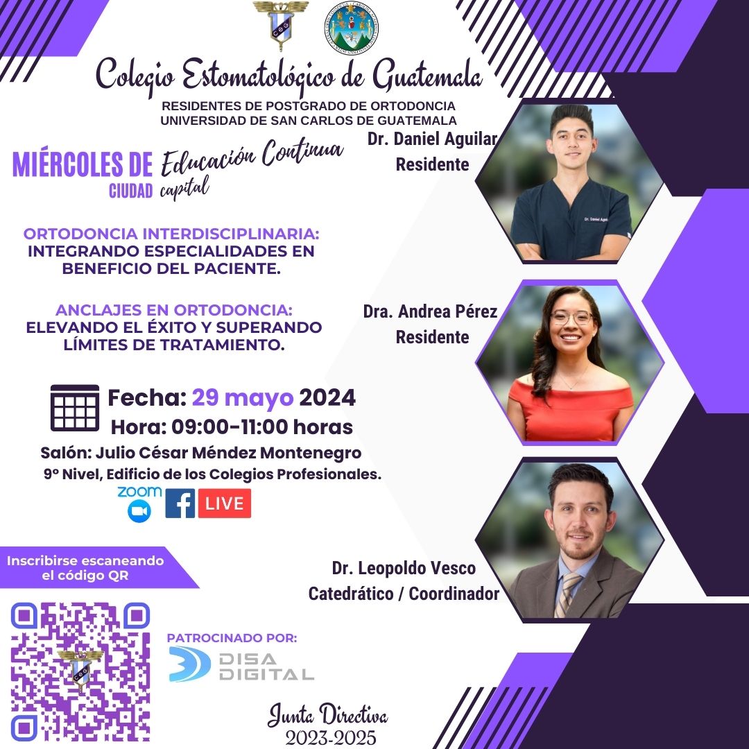 Miércoles de Educación Continua 29 de mayo 2024