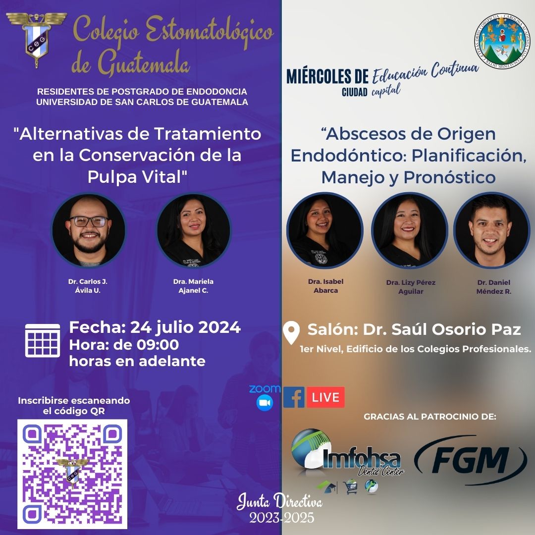 Miércoles de Educación Continua 24 de julio 2024